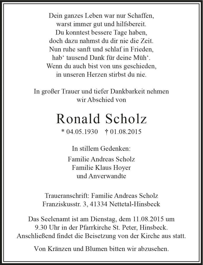 Ronald Scholz