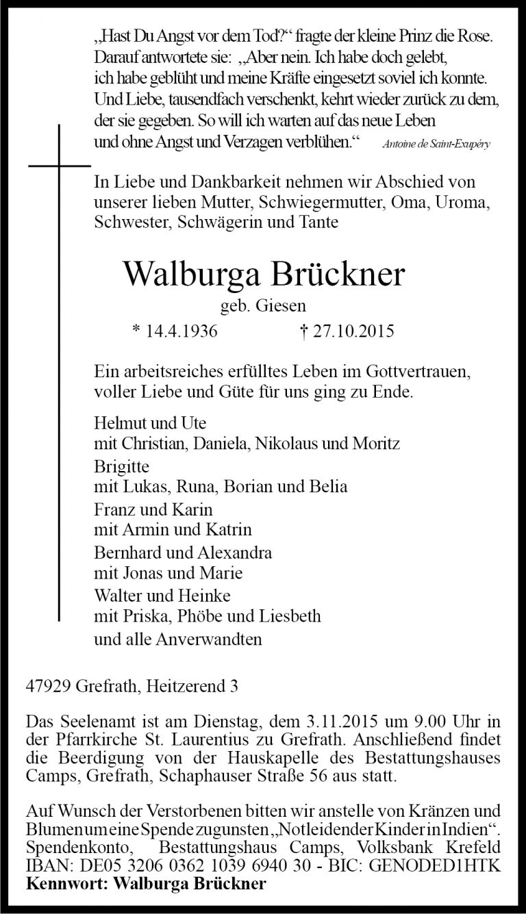 Walburga Brückner