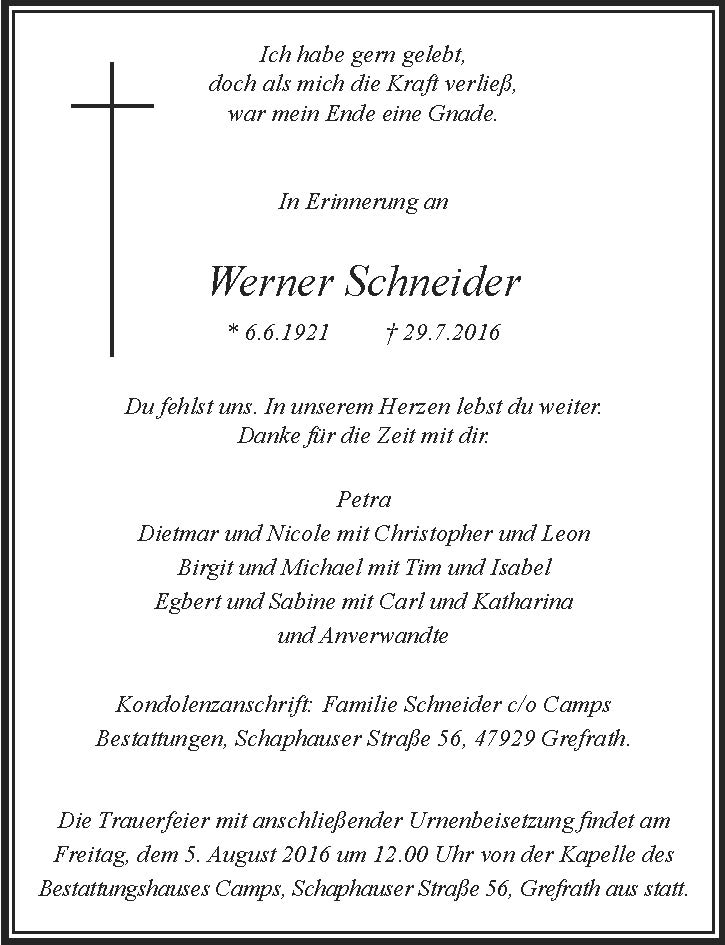 Werner Schneider