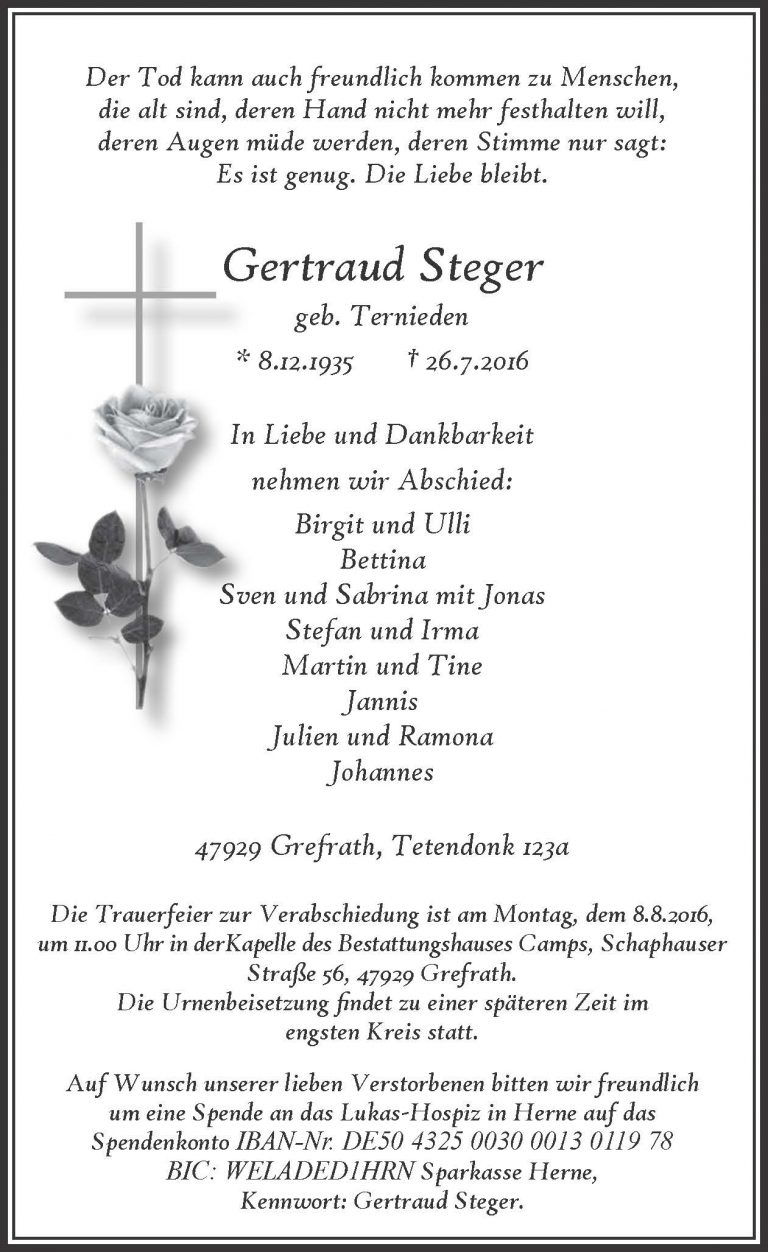 Gertraud Steger