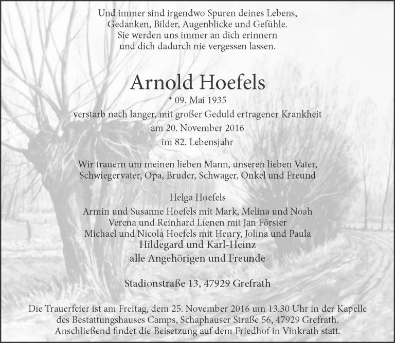 Arnold Hoefels