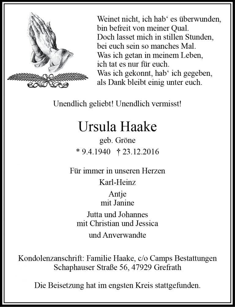 Ursula Haake