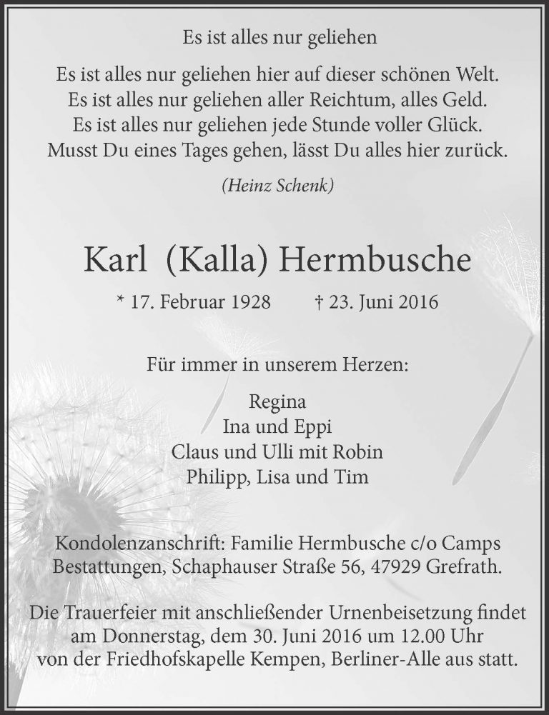 Karl (Kalla) Hermbusche