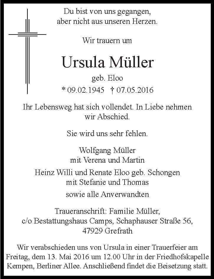 Ursula Müller