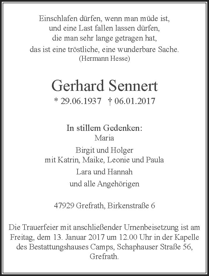 Gerhard Sennert