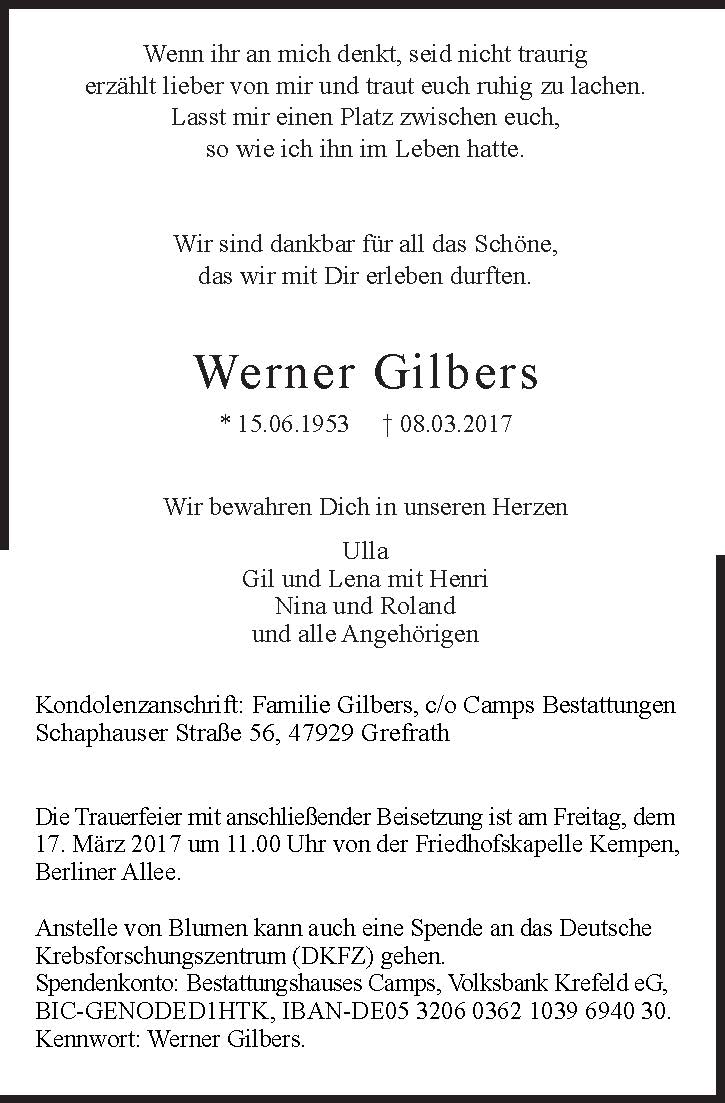 Werner Gilbers