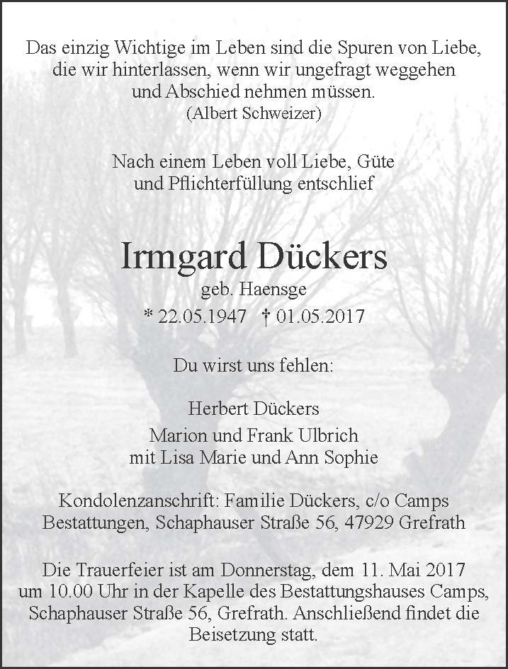 Irngard Dückers