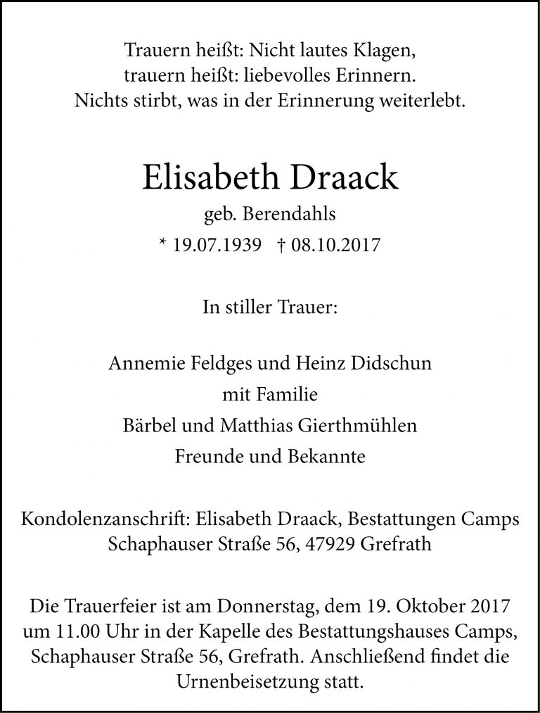 Elisabeth Draack