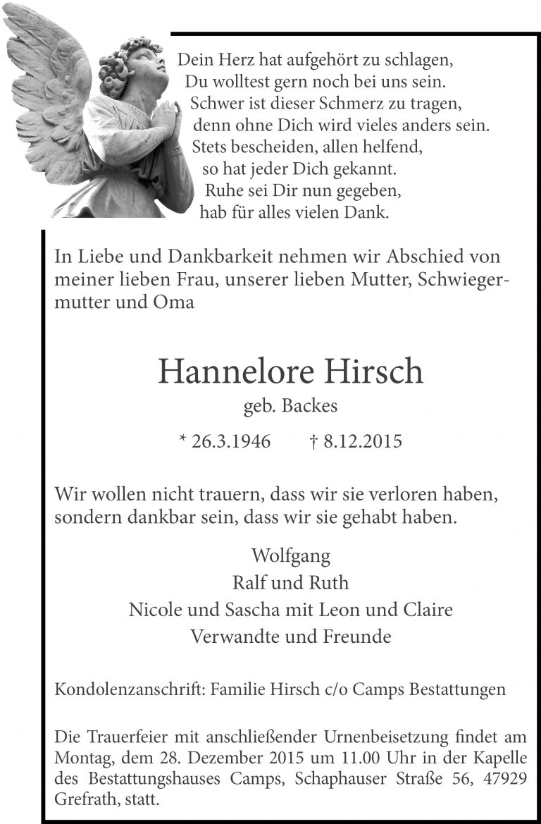 Hannelore Hirsch
