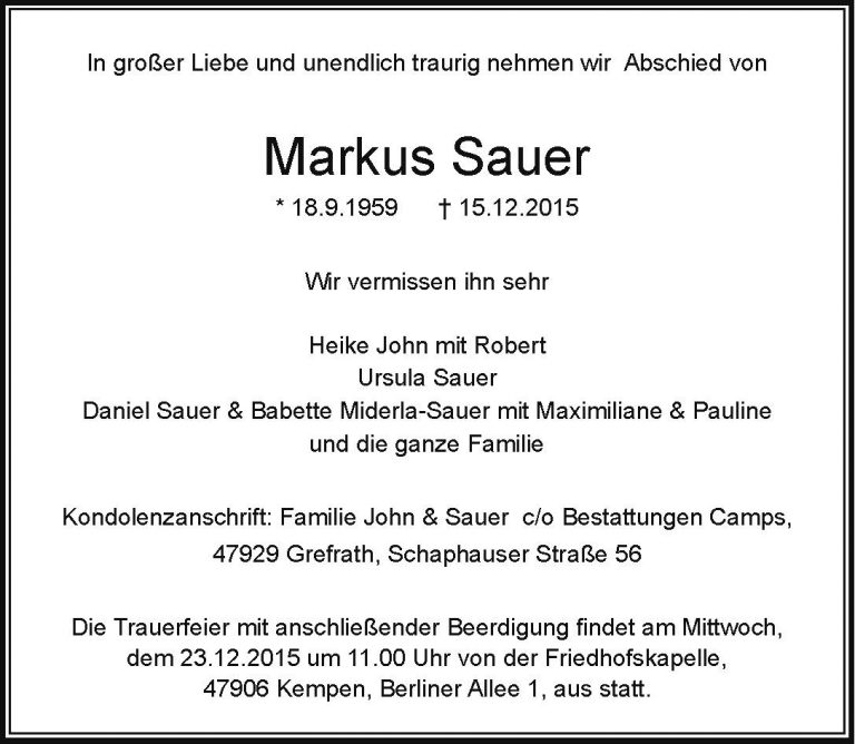 Markus Sauer