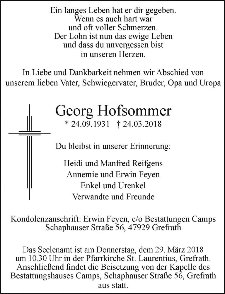 Georg Hofsommer