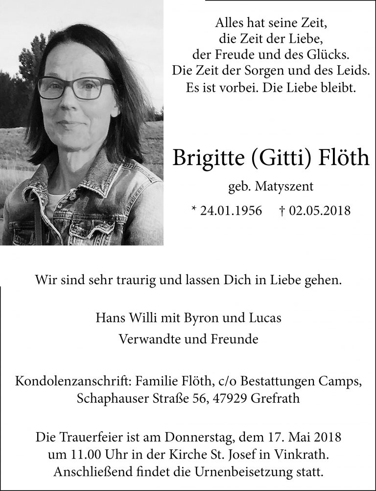 Brigitte (Gitti) Flöth