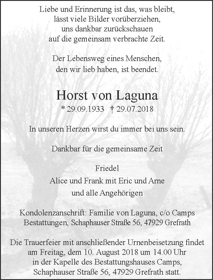 Horst von Laguna