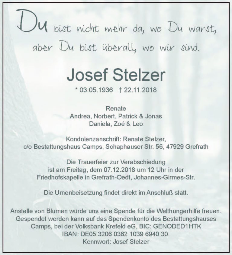 Josef Stelzer