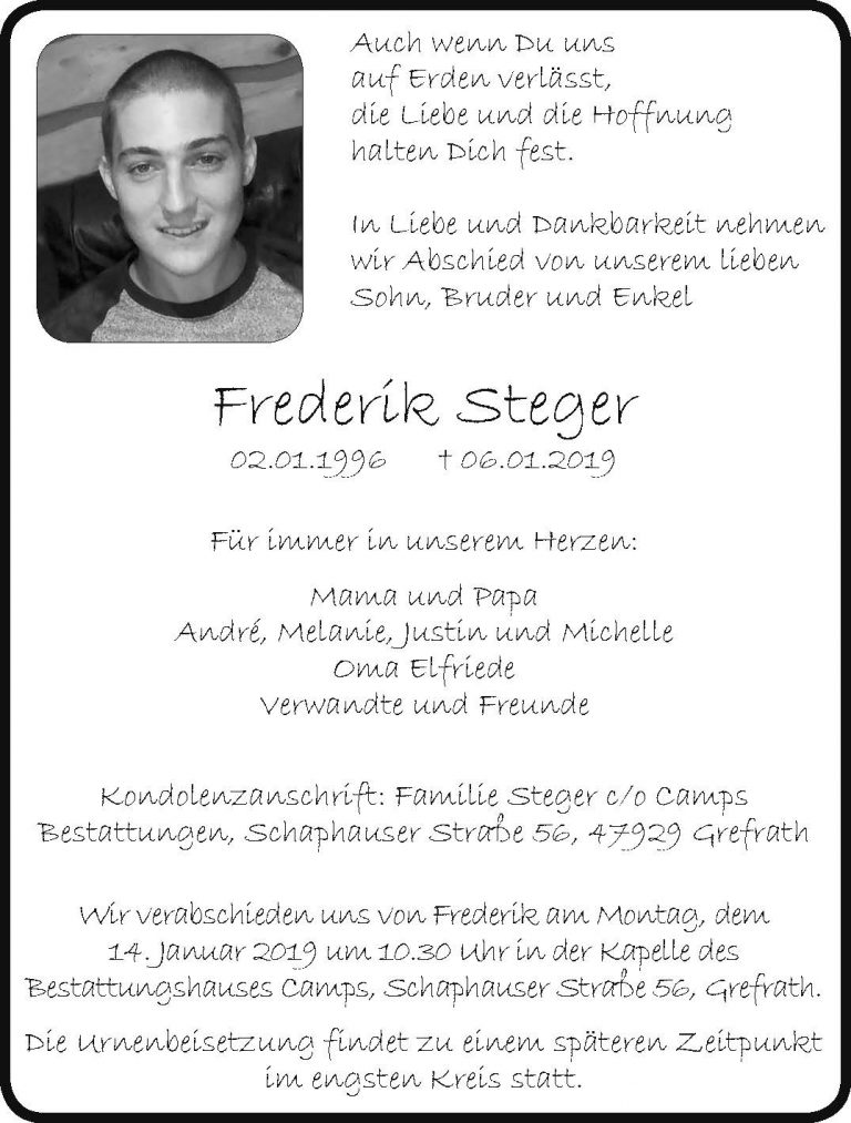 Frederik Steger