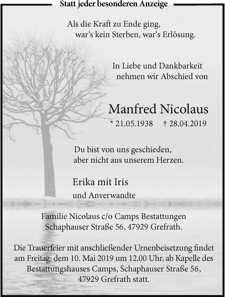 Manfred Nicolaus