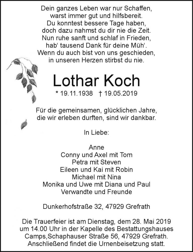 Lothar Koch
