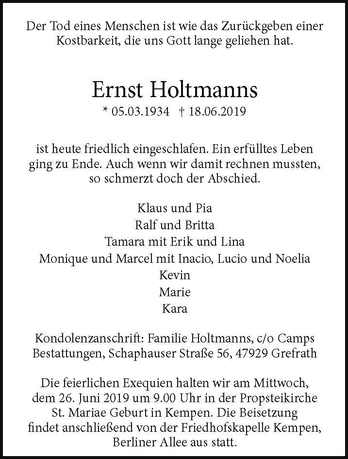 Ernst Holtmanns