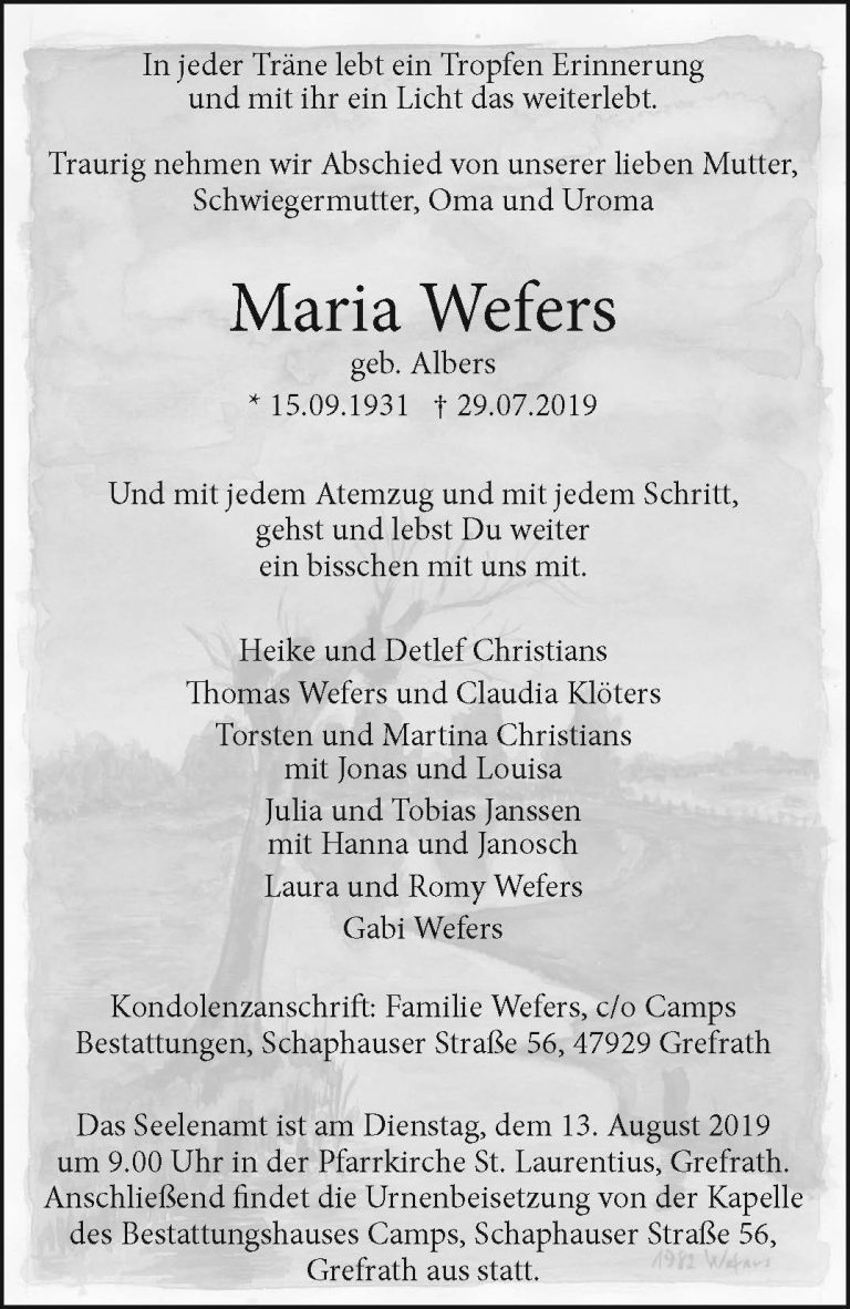 Maria Wefers