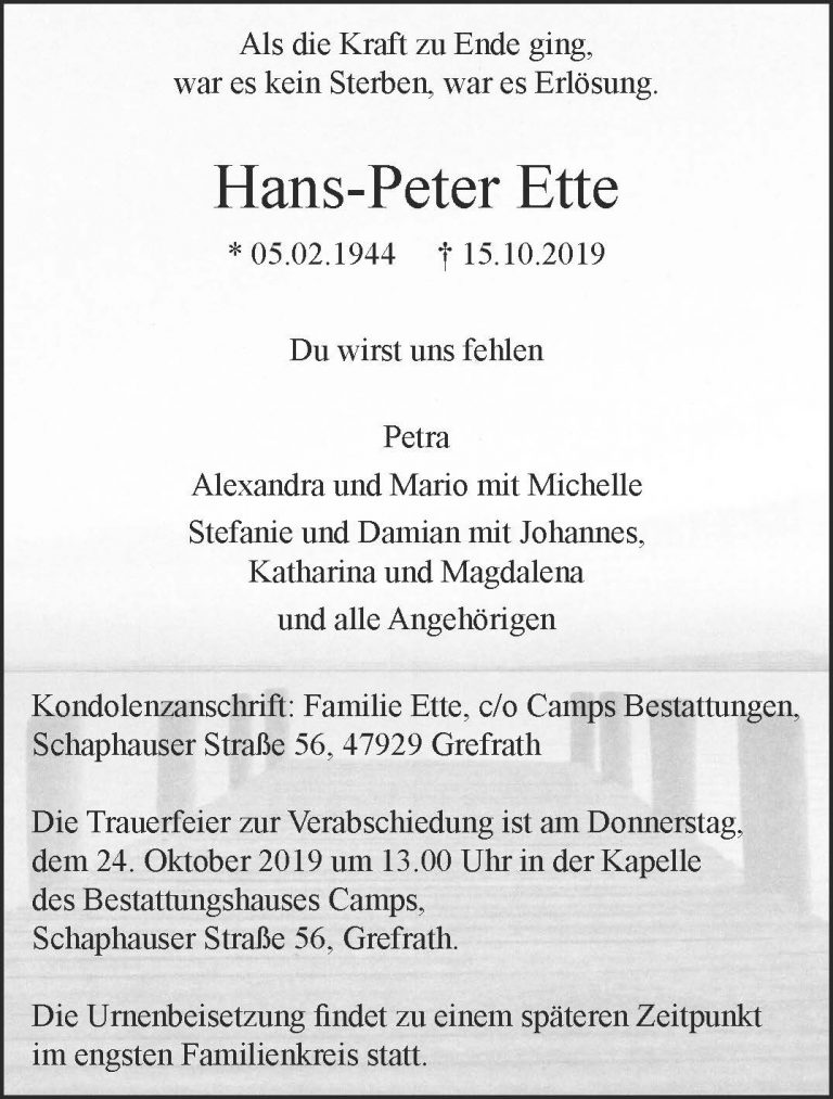Hans-Peter Ette