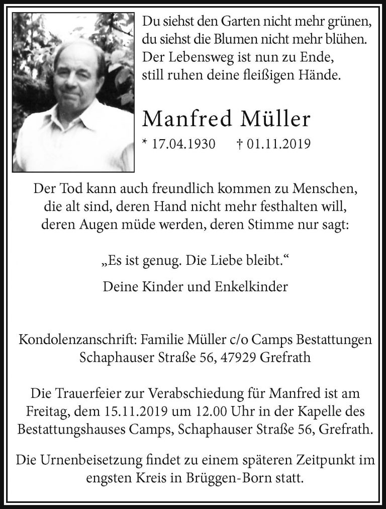 Manfred Müller