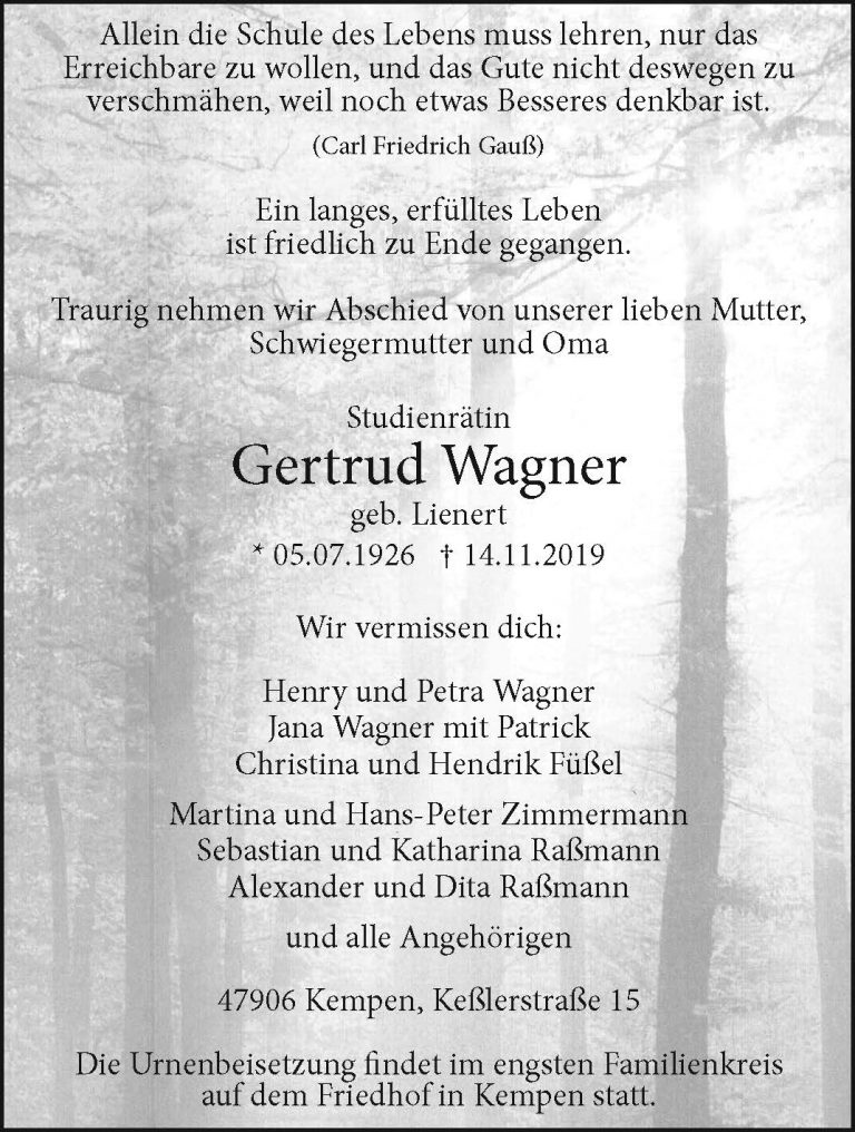 Gertrud Wagner