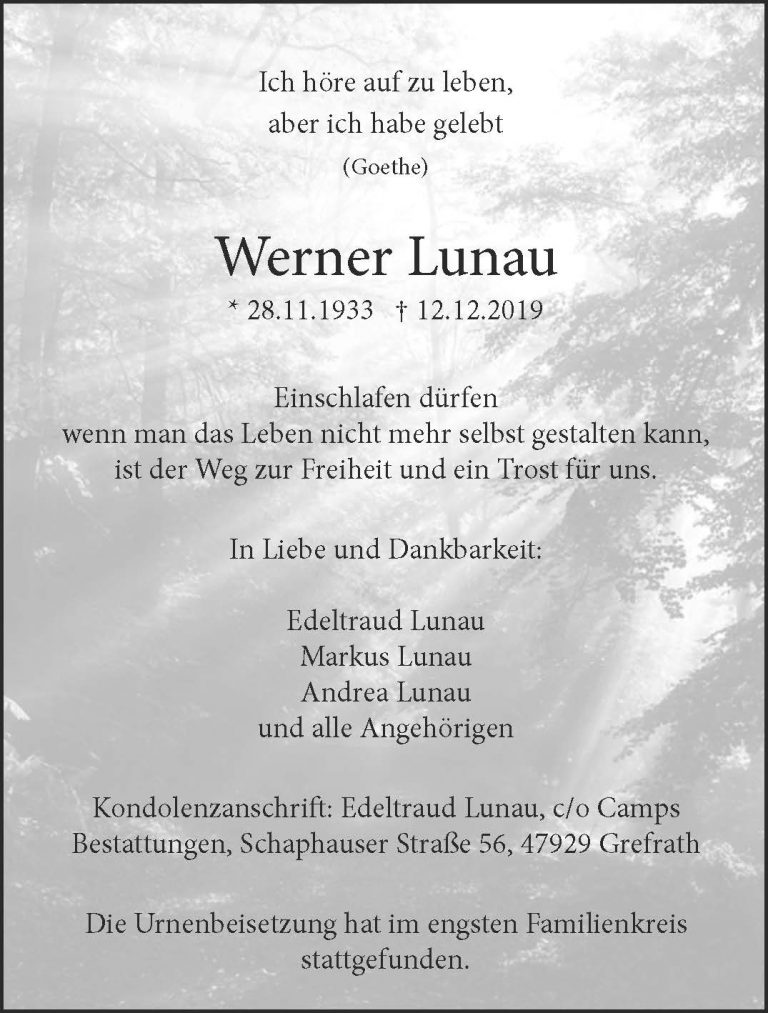 Werner Lunau