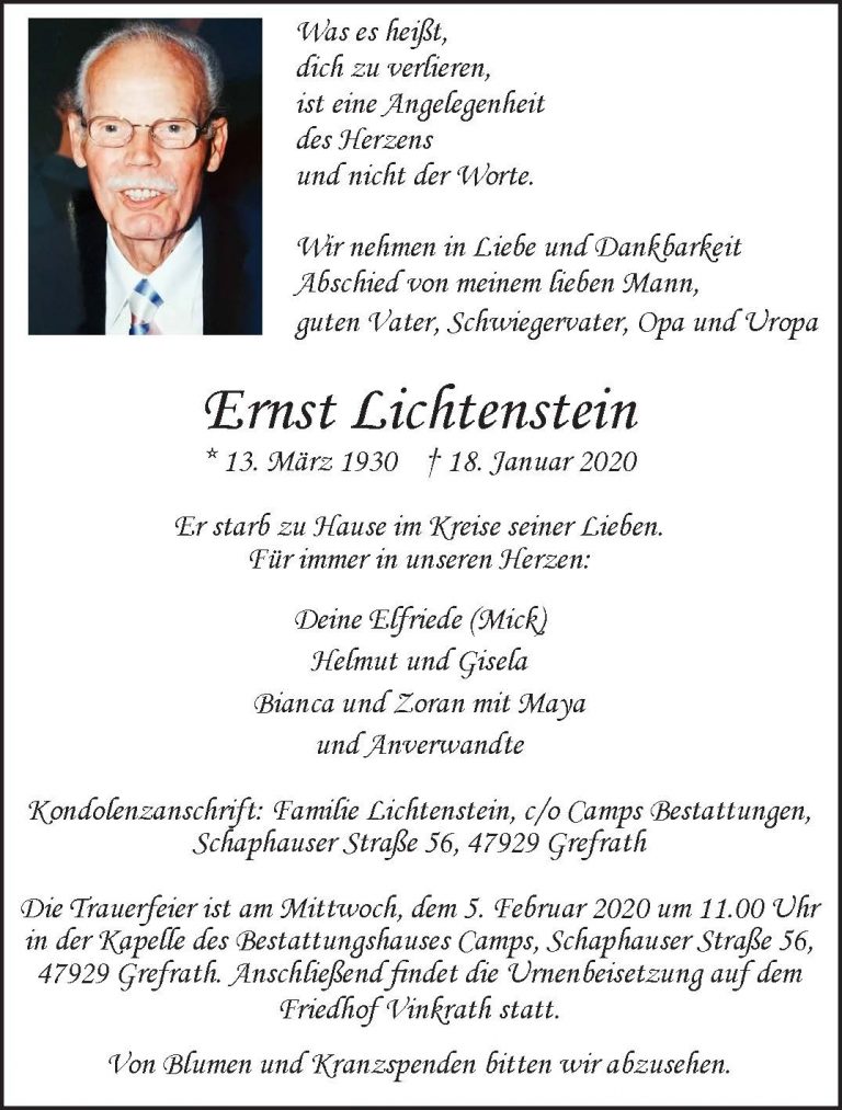 Ernst Lichtenstein