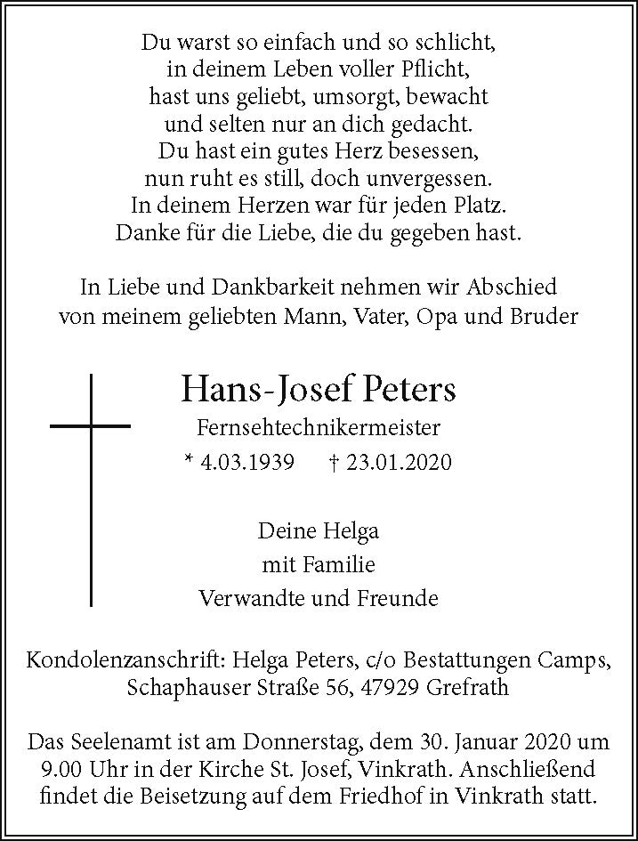 Hans-Josef Peters