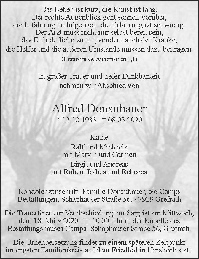 Alfred Donaubauer