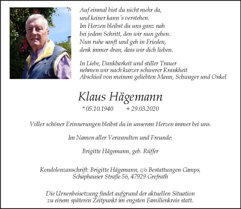Klaus Hägemann