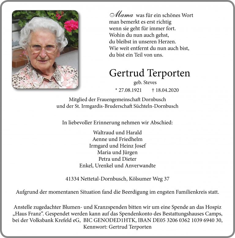 Gertrud Terporten