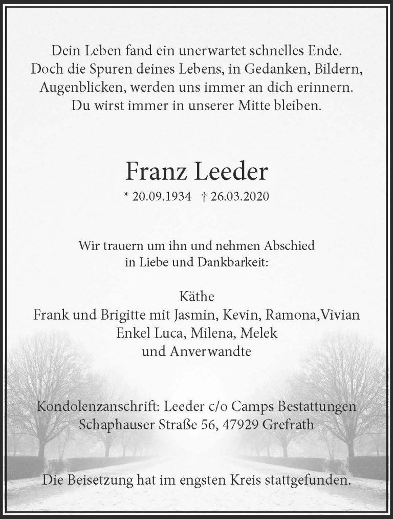 Franz Leeder