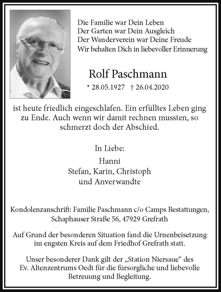 Rolf Paschmann