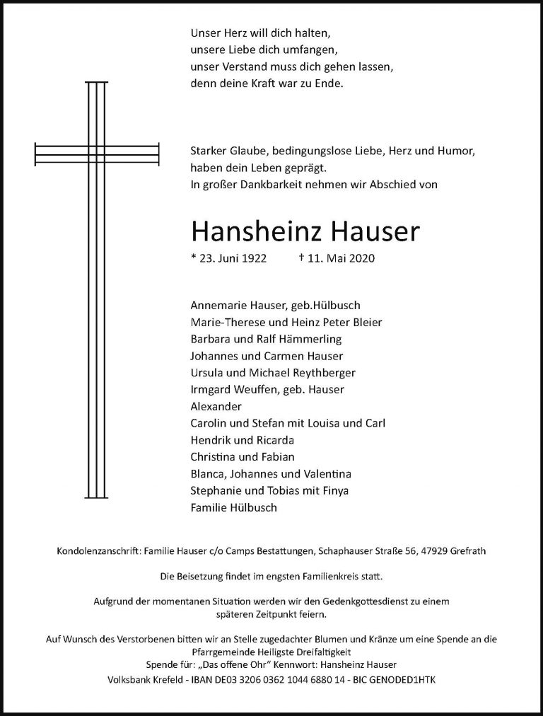 Hansheinz Hauser