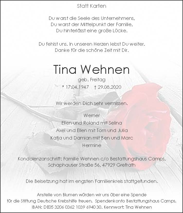 Tina Wehnen