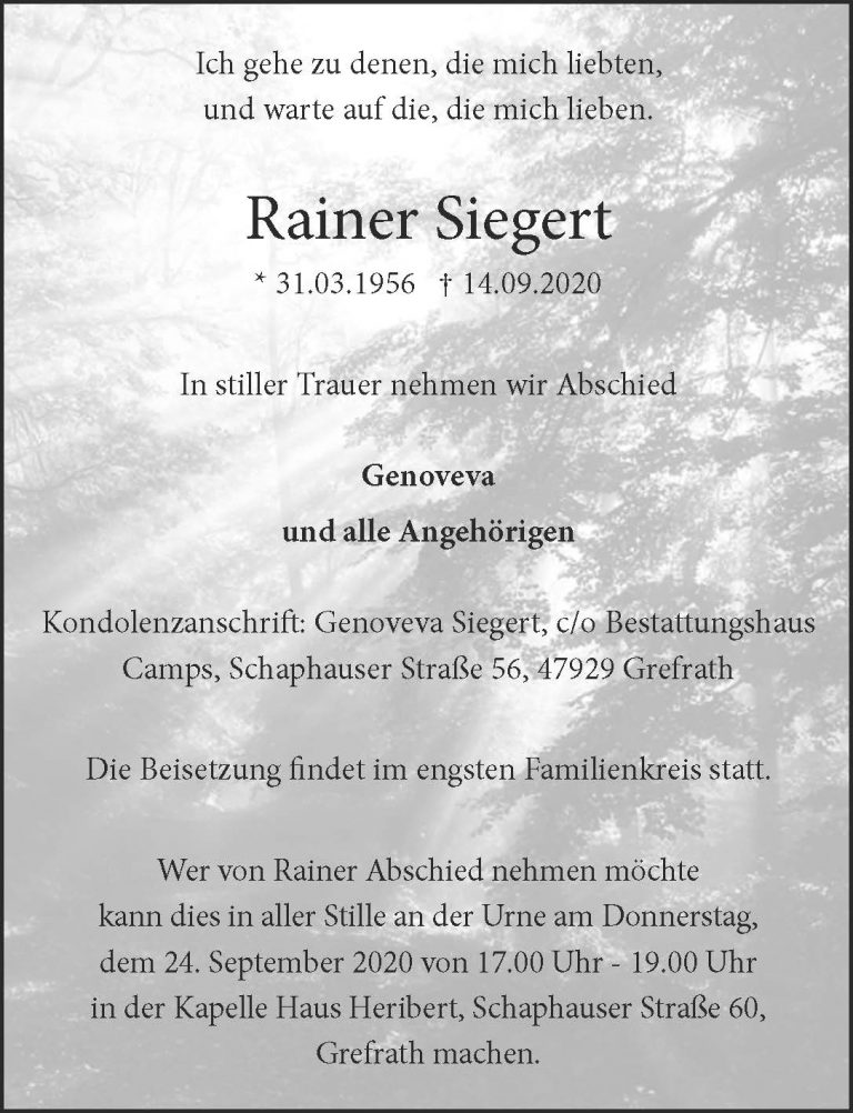 Rainer Siegert