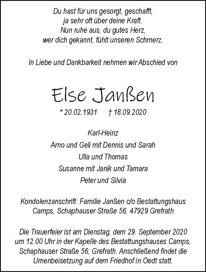 Else Janßen