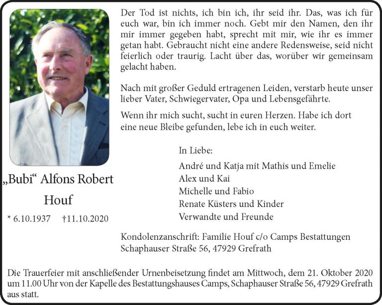 Alfons Robert Houf