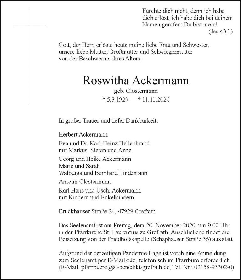 Roswitha Ackermann