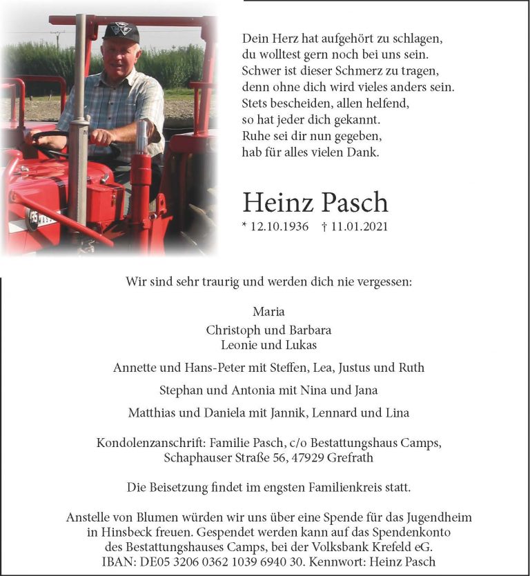 Heinz Pasch