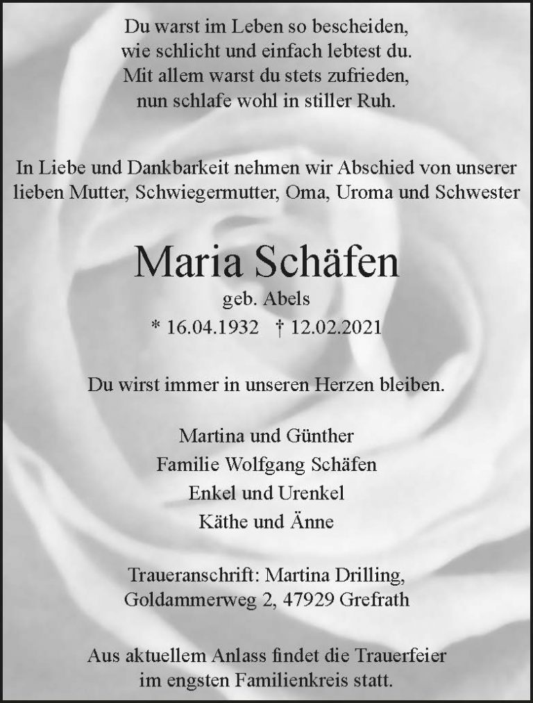 Maria Schäfen