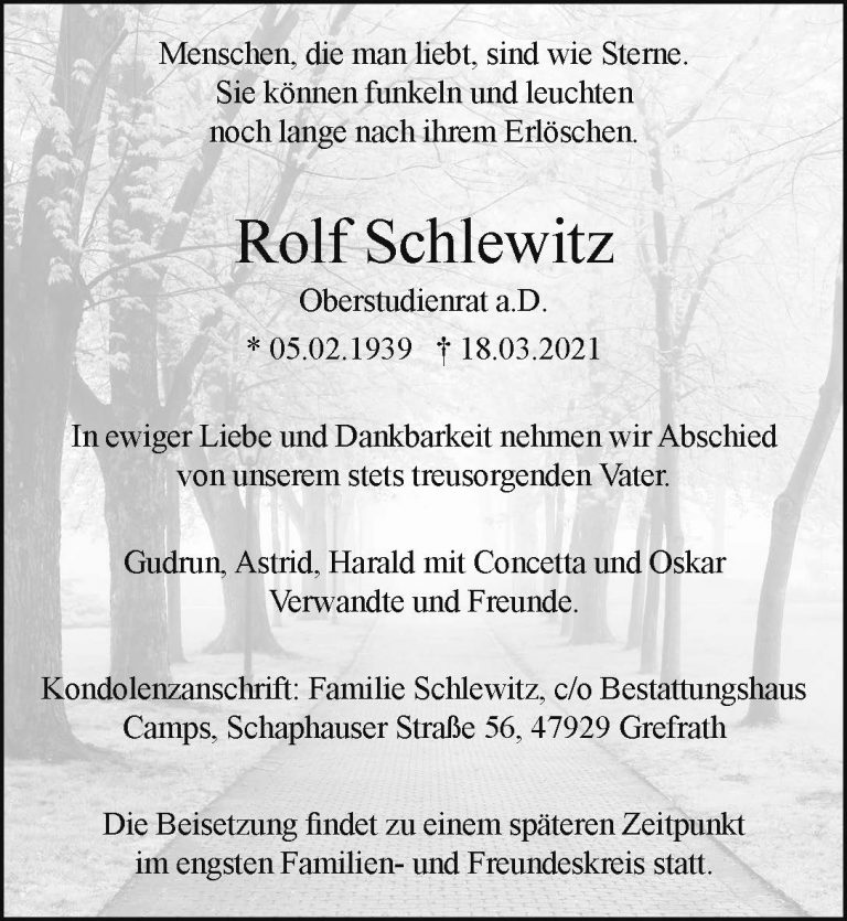 Rolf Schlewitz