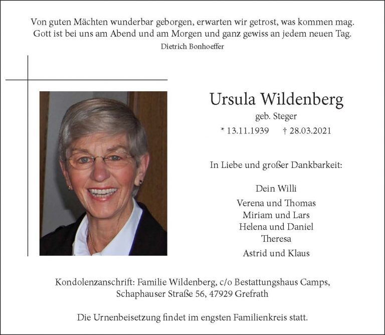 Ursula Wildenberg