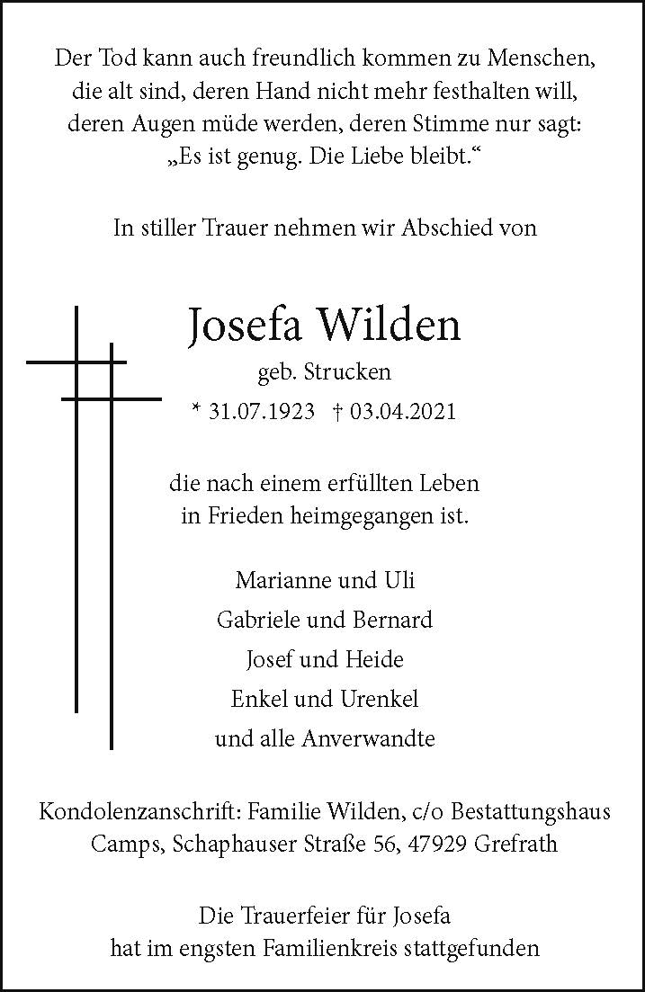 Josefa Wilden