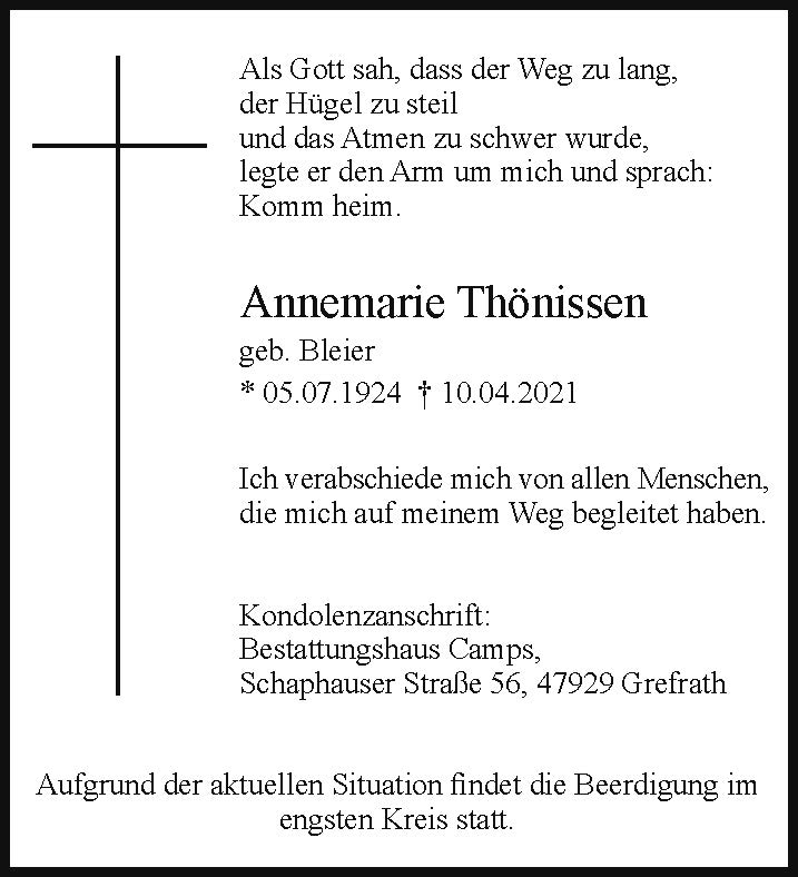 Annemarie Thönissen