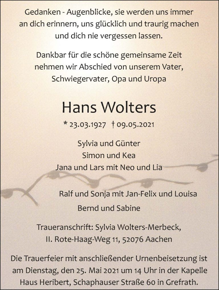 Hans Wolters