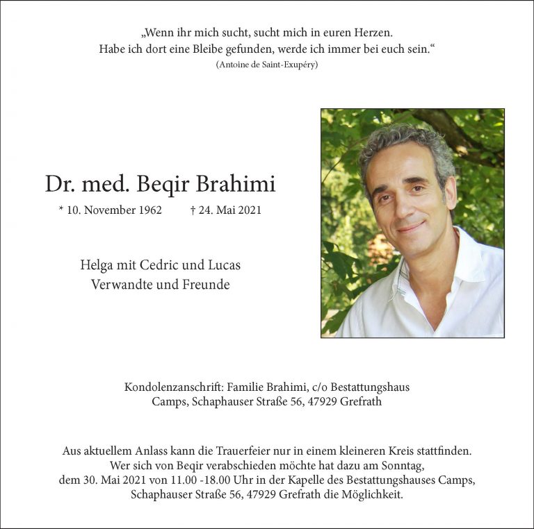 Dr. med. Beqir Brahimi