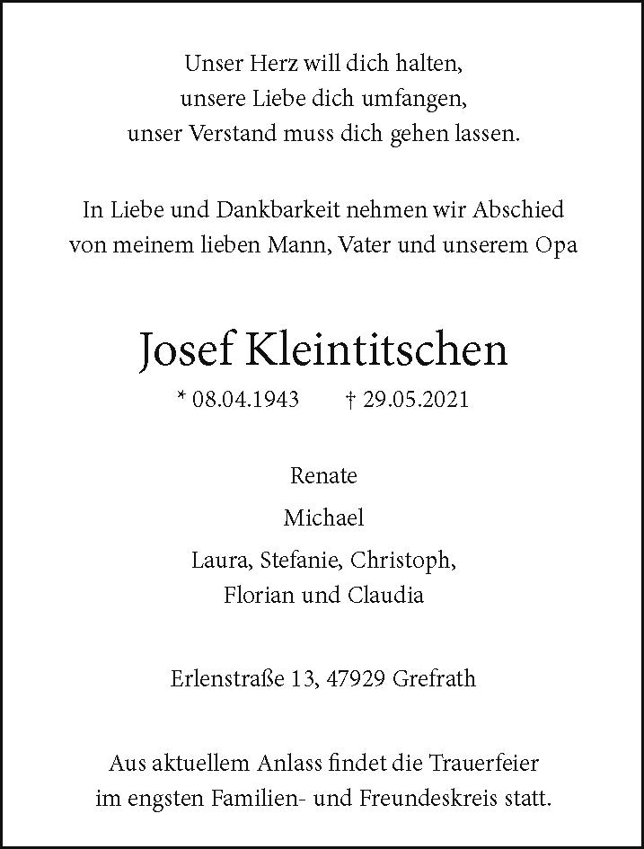 Josef Kleintitschen