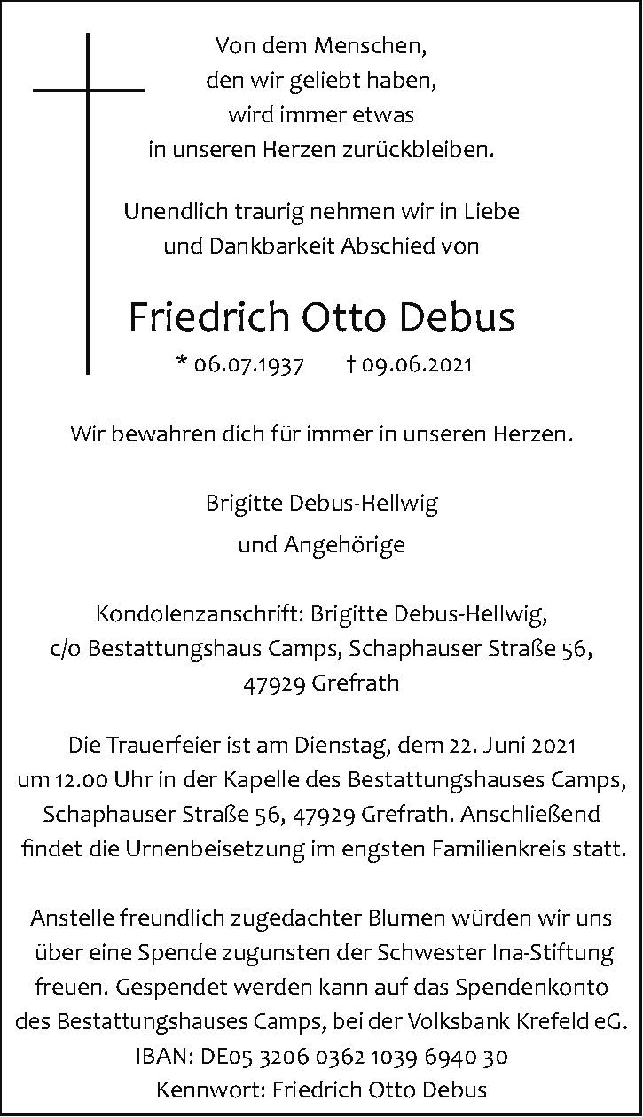 Friedrich Otto Debus